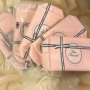 Too Faced makeup pouch